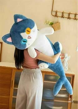 Мягкая игрушка кот акула обнимусь